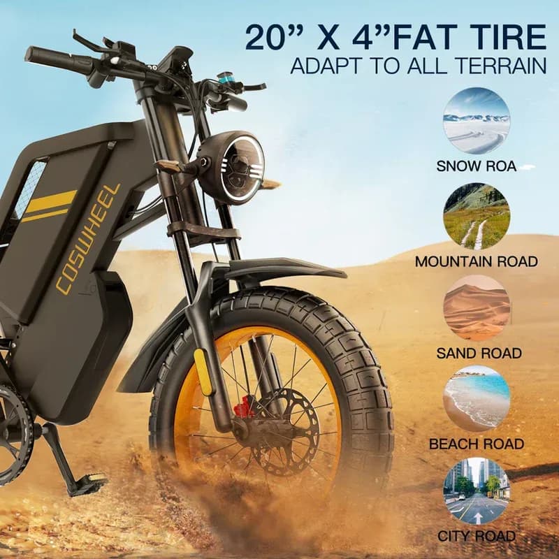 COSWHEEL GT20 Max Electric Bike 9