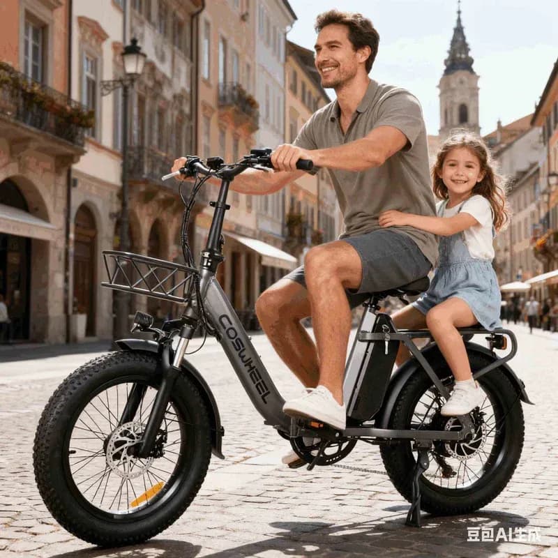 COSWHEEL Y20L Electric Folding Bike 7