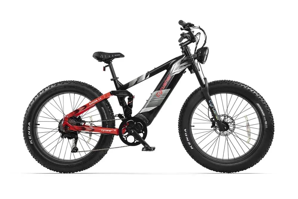 CYRUSHER Ranger 2.0 Mountain All Terrain Air shock Electric Bike 3