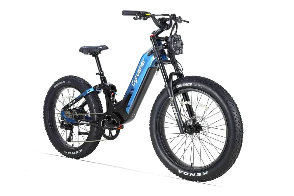 CYRUSHER Trax 2.0 Mountain All Terrain Air shock Electric Bike 2