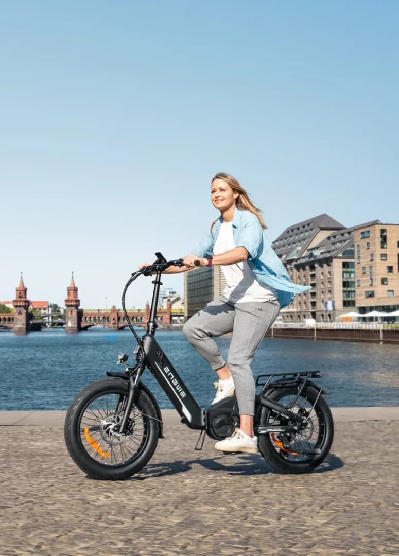 ENGWE L20 3.0 Pro Mid-drive Motor Full Suspension Compact E-bike 2