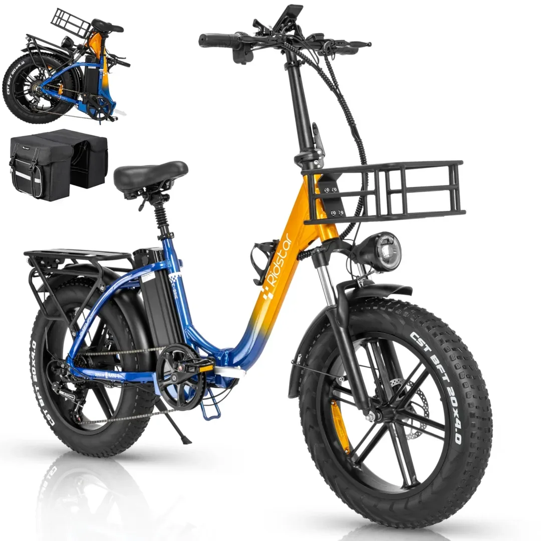 RIDSTAR MN-20 15Ah Foldable E-Bike 3