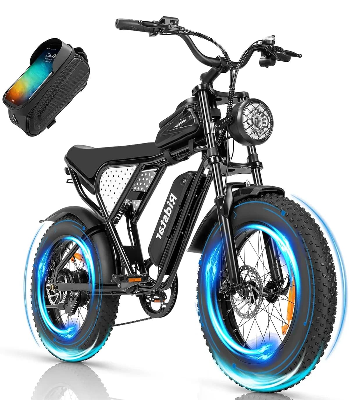 RIDSTAR Q20 Lite 1000W Fat Tire Electric Bike