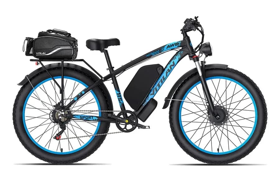 VITILAN H5 Dual Motor Fat Tire Electric Bike 4