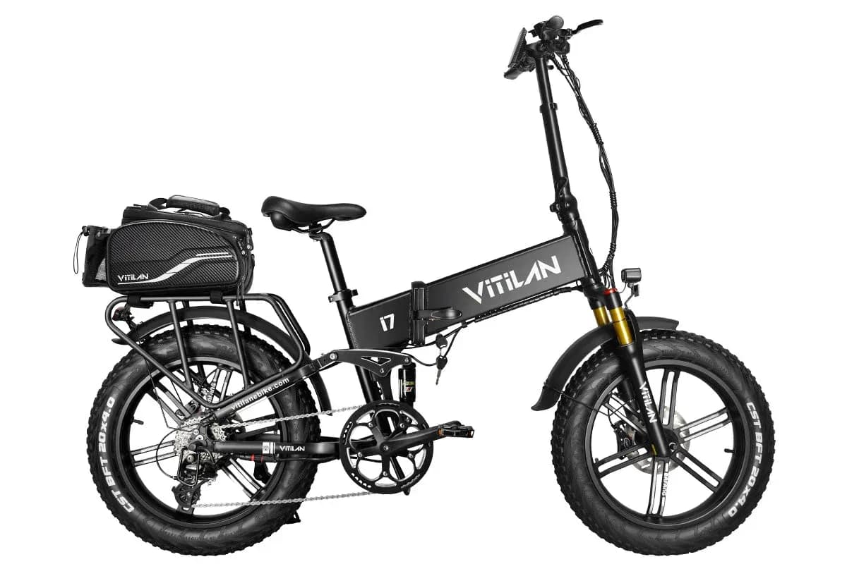 VITILAN I7 Pro Folding Full Suspension Electric Bike 3