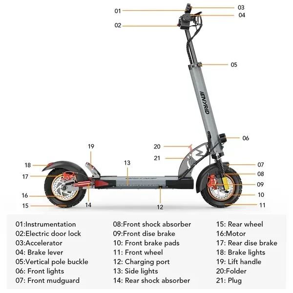 iENYRID A1 Adult Electric Scooter 8