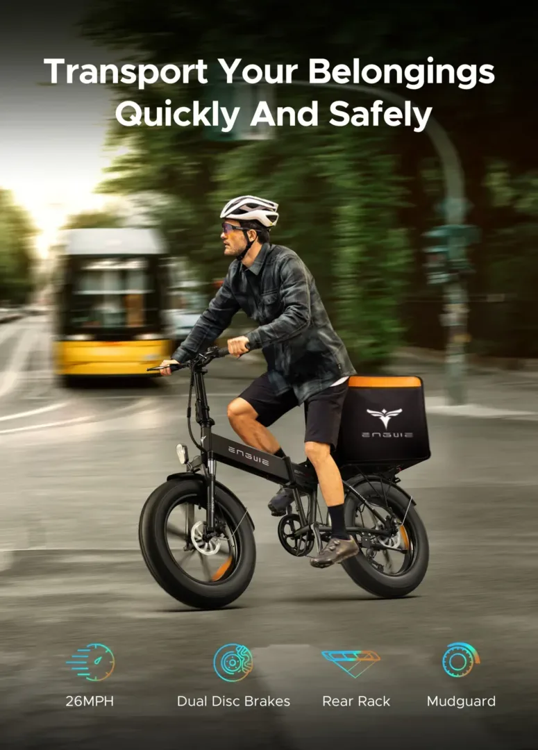 ENGWE EP-2 Pro Front Suspension Foldable E-bike 4